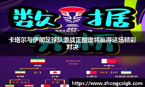 卡塔尔与伊朗足球队激战正酣谁将赢得这场精彩对决